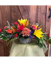 Feast of Blooms Thanksgiving Centerpiece