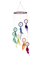 Feather Dreamcatcher Mobile 