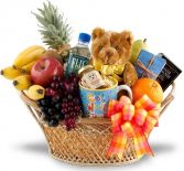 FEEL BETTER SOON FRUIT & GOURMET BASKET