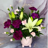 Feel the Love Lilies and carns