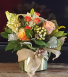 feeling peachy vase arrangement