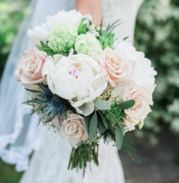 Feminine Country Bouquet Wedding