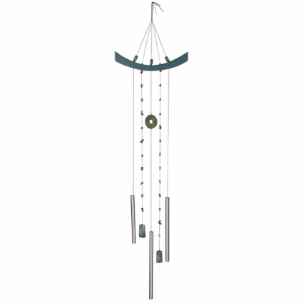 Feng Shui Wind Chime Wrapped Gift