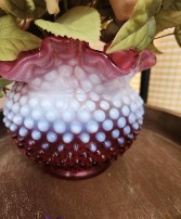 Fenton Hobnail Cranberry Vase gifts