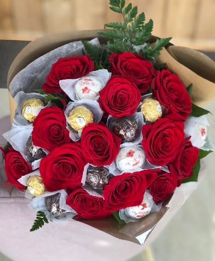 Ferrero Rose Bouquet 