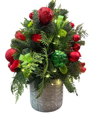 FESTIVAL OF TREES BOUQUET Double "R" Exclusive Bouquet 