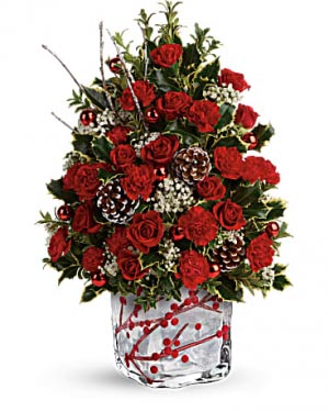 Festive Tree Christmas flowers.  