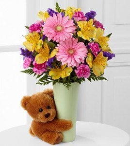 Festive Big Hug Flower arrangement