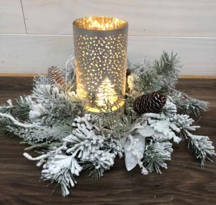 Light up the Holidays Artificial Christmas Arrangement 