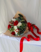 Festive Bunch Hand tied bouquets