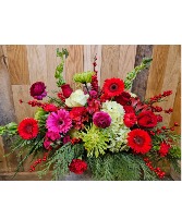 Festive Centerpiece Fresh flowers