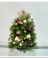 Festive Christmas Tree  Centerpiece