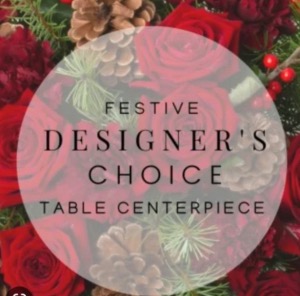 Festive Designers Choice Centrepiece  Centrepiece 