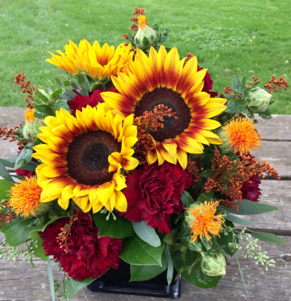 Festive Fall Floral Arrangement