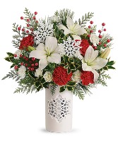 Festive Flurries Bouquet 