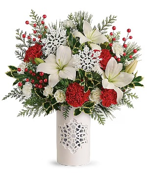 Festive Flurries Bouquet 