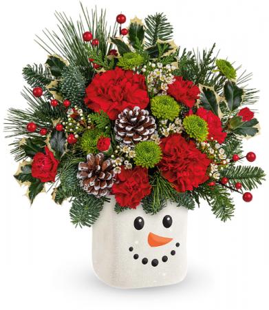 Festive Frosty Bouquet Christmas