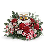 FESTIVE FUDGE SHOP CHRISTMAS ARRANGEMENT
