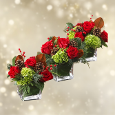 Festive Harmony  Centerpiece Trio