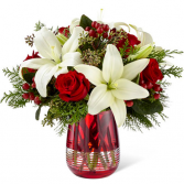 Festive Holiday by Vera Wang Vased Arrangement