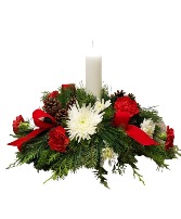 Holiday Glow Candle Centerpiece