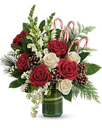 Festive Pines Bouquet