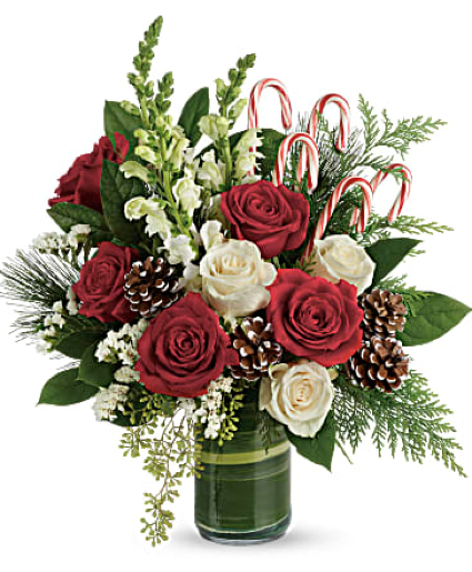 Festive Pines Bouquet 