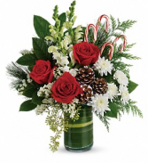 Festive Pines Bouquet Arrangement