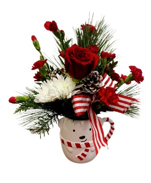 Festive Polar Bear Mug 