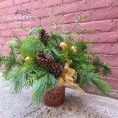 Festive Porch Pot 