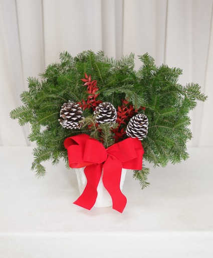 Festive Porch Pot CALL TO ORDER