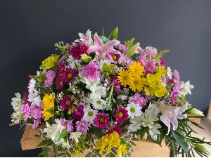Field of Daisies  Casket Spray