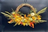 Field of Sunshine Wreath Custom Dried Original
