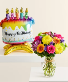 Fields of Europe and cake balloon 