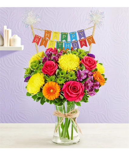 Fields of Europe® Celebration with Happy Birthday