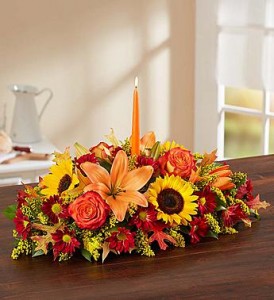 Colors of Fall Centerpiece in New Wilmington, PA | FLOWERS ON VINE
