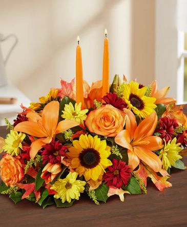 Fields of Europe Fall Centerpiece  in Barre, VT | Emslie The Florist & Gifts