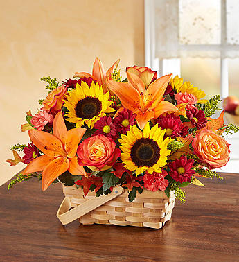 Fields of Europe for Fall Basket FALL