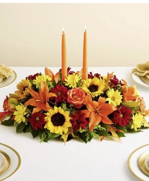 Fields of Europe for Fall Centerpiece CenterPiece