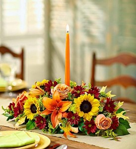 Fields of Europe for Fall Centerpiece Table Centerpiece