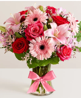 Fields of Europe Romance Bouquet Valentines Day