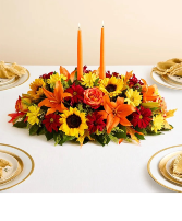 Fields of Europe center piece thanksgiving