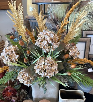 Fields of Fall (SOLD) Fall Silk Arrangement