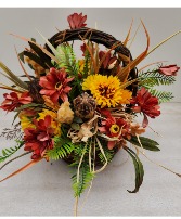 Fields of Fall Permanent Arrangement