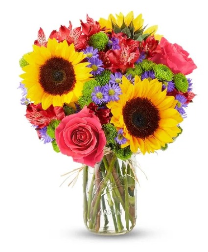 Fields of Gold Mason Jar spring / easter