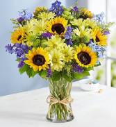 fields of summer floral arrangement