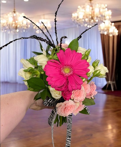 Fierce and Fabulous Hand-Tied Floral Bouquet