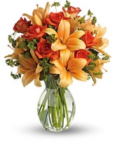 Fiery Lily and Rose 