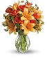 Fiery Lily and Rose 