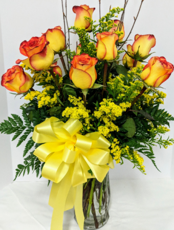 Fiery Love Roses